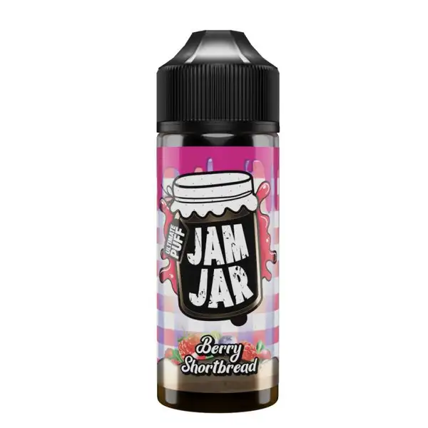 Ultimate Puff Jam Jar Berry Shortbread E Liquid Short Fill 100ml