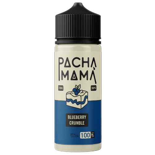Pachamama Desserts Blueberry Crumble Short fill E Liquid 100ml