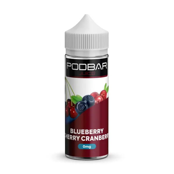 PodBar Juice Kingston Blueberry Cherry Cranberry Short Fill E Liquid