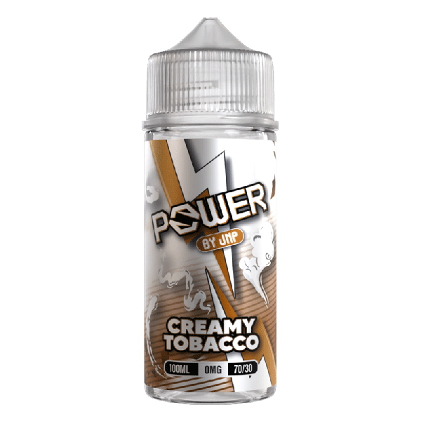 Creamy Tobacco By Juice N Power Shortfill E Liquid 100ml VapePuffs UK